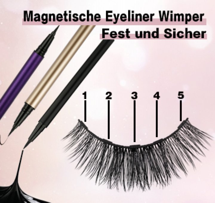 MAGNETISCHE WIMPERN