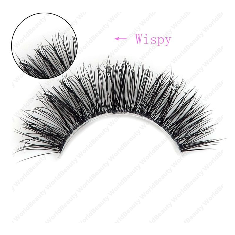 worldbeauty wispy fuax mink lashes K-40 1(5)