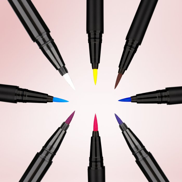 Macarons Farbe Wimpernkleber Eyeliner Stift